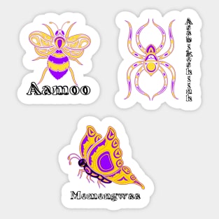 Intersexual Indigenous Buggies Sticker